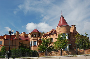 Image showing Typical architecture in modern residential area of Kiev