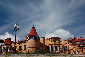 Image showing Typical architecture in modern residential area of Kiev