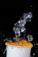 Image showing Juice And Ice