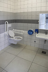 Image showing Toilet For Disabled