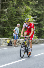 Image showing Adrien Petit on Col du Tourmalet - Tour de France 2014