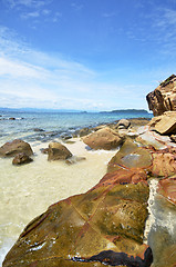 Image showing Beautiful sea view at Sabah island