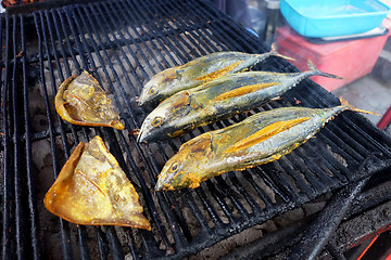 Image showing Grilled fish at Sabah Malaysian