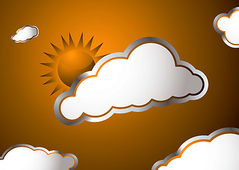 Image showing weather sun