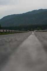 Image showing Beauty road M52 called Chemalsky trakt