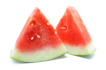 Image showing Slices of watermelon