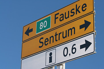 Image showing Roadsign