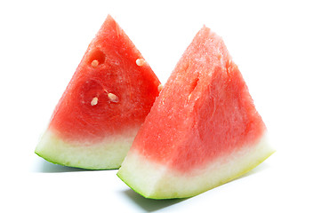 Image showing Slices of watermelon