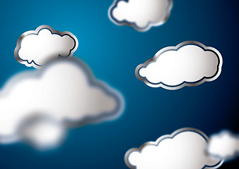 Image showing cloud blur