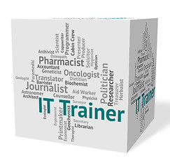 Image showing Information Technology Means It Trainer And Communication