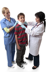 Image showing injury medical neck brace