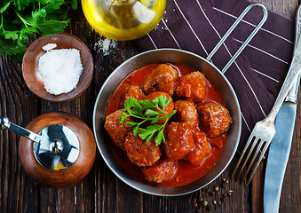 Image showing meatballs