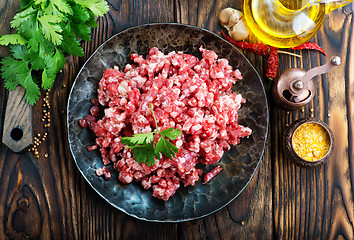 Image showing minced meat