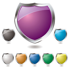 Image showing modern shield