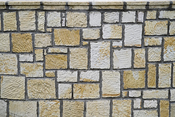 Image showing Stone wall pattern