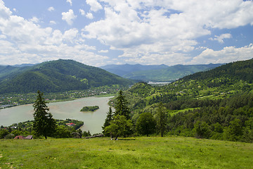 Image showing River and summer nature