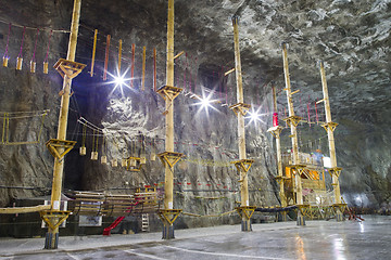Image showing Adventure park in the Salt mine