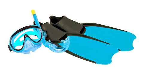 Image showing Snorkeling set