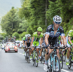 Image showing Mark Renshaw on Col du Tourmalet - Tour de France 2014