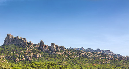 Image showing Montserrat Mountain