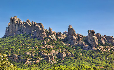 Image showing Montserrat Mountain