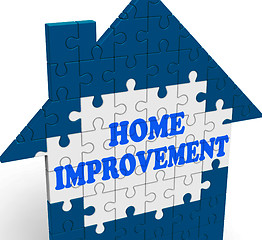 Image showing Home Improvement House Means Renovate Or Restore