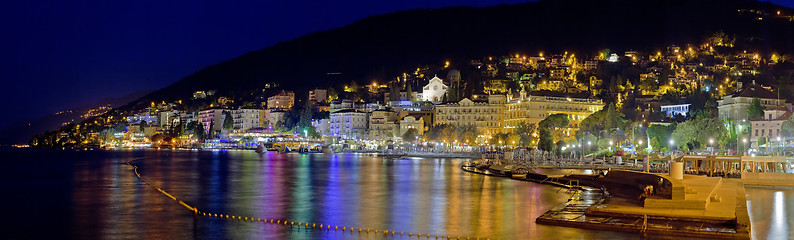 Image showing Opatija in the Night