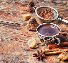 Image showing Cup with cocoa