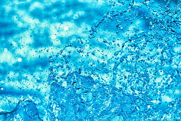 Image showing blue water background