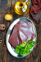 Image showing raw liver