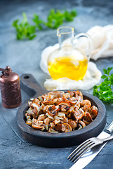 Image showing fried mushroom