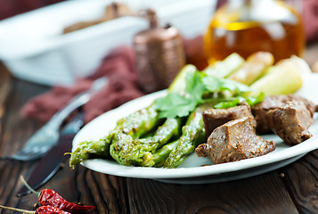 Image showing fried liver