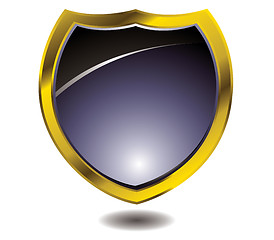 Image showing Golden shield