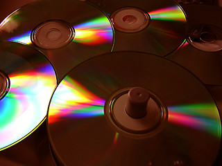 Image showing cds background