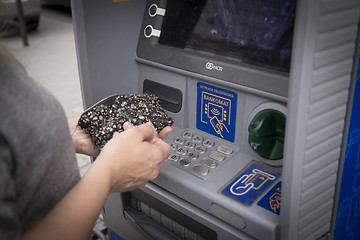 Image showing ATM in Poland