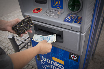 Image showing ATM in Poland