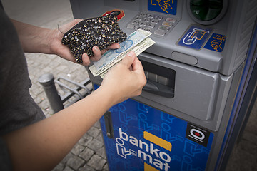 Image showing ATM in Poland