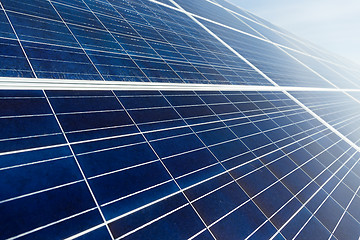 Image showing Solar panel texture