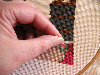 Image showing hand embroidery