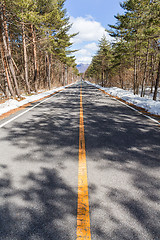 Image showing Mountain road 
