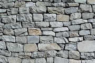 Image showing Rock wall