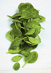 Image showing Raw Spinach Leafs