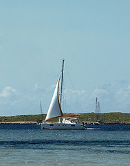 Image showing Yachts in Harbor