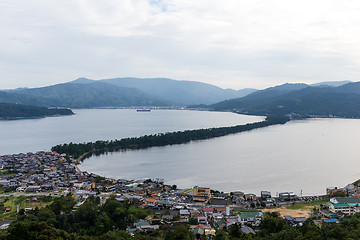 Image showing Amanohashidate in Kyoto, Japan