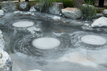 Image showing Oniishibozu Hell at Beppu city of Japan