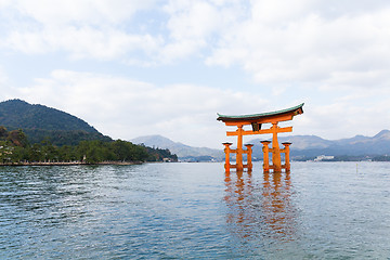 Image showing Itsukushima Shrine 