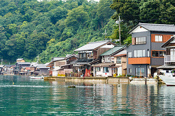 Image showing Ine cho in Kyoto of Japan 