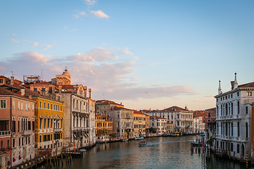 Image showing Venice view at sunrise