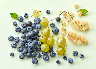 Image showing various fresh berries