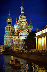 Image showing Church of the Savior on  Blood  in St. Petersburg, Russia